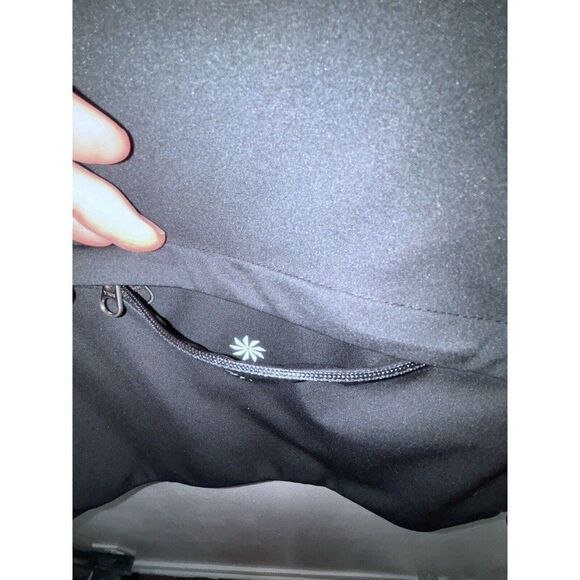 Athleta Queen of the Mountain Black Jacket Running Reflective Small-READ - Picture 3 of 12